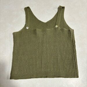 Vintage Maurice’s Woven Sweater Tank- S